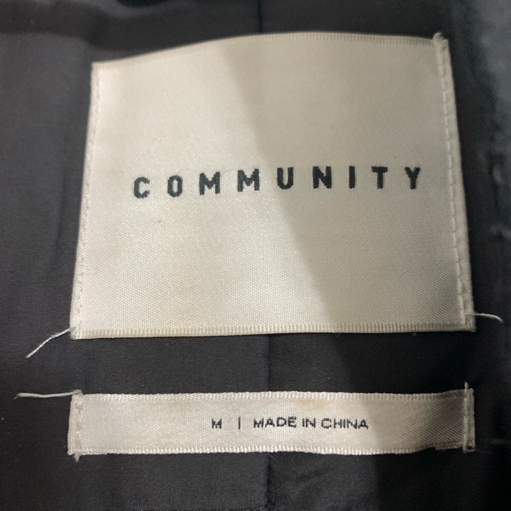 Aritzia Community Black Winter Parka - Picture 3 of 4